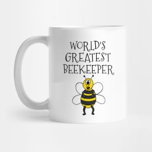 World's Greatest Beekeeper Bee Apiarist Funny Mug